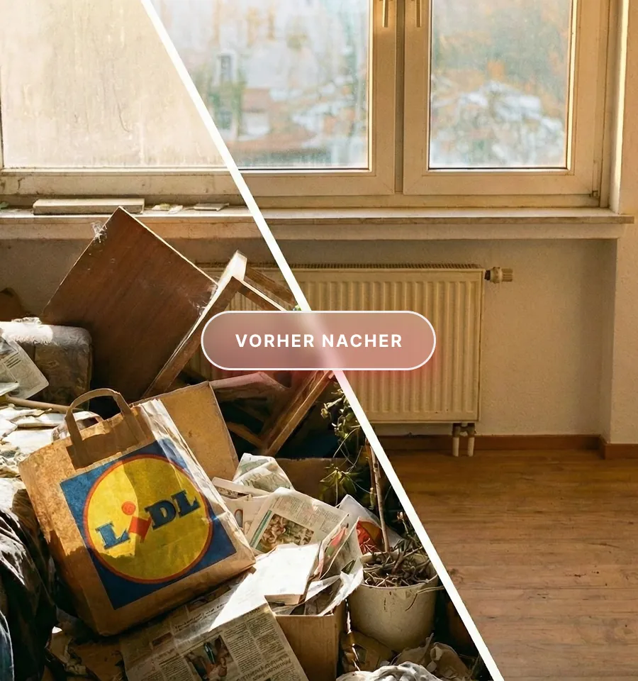 Messie-Entrümpelung – diskret und professionell